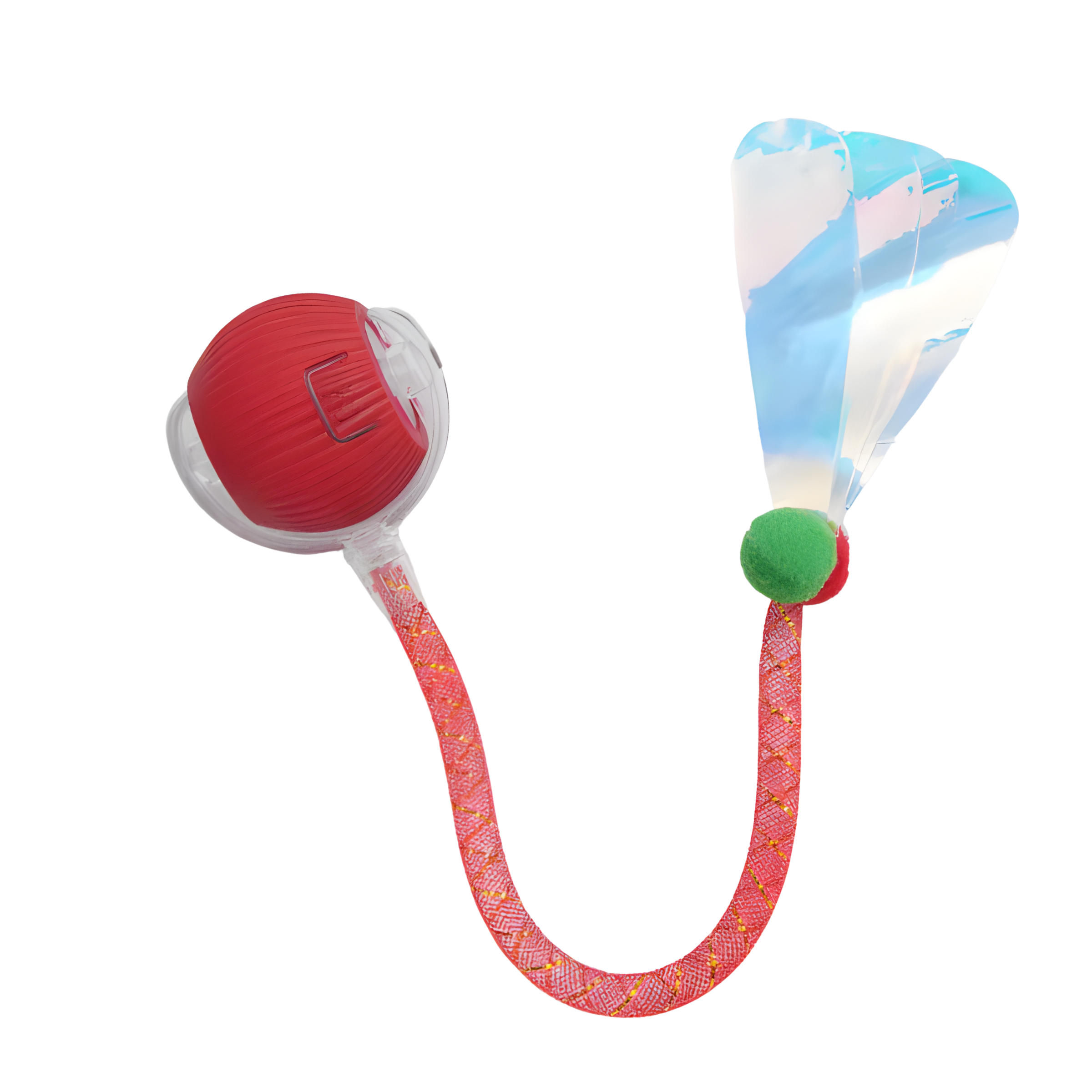 Piłka czerwona i żółta