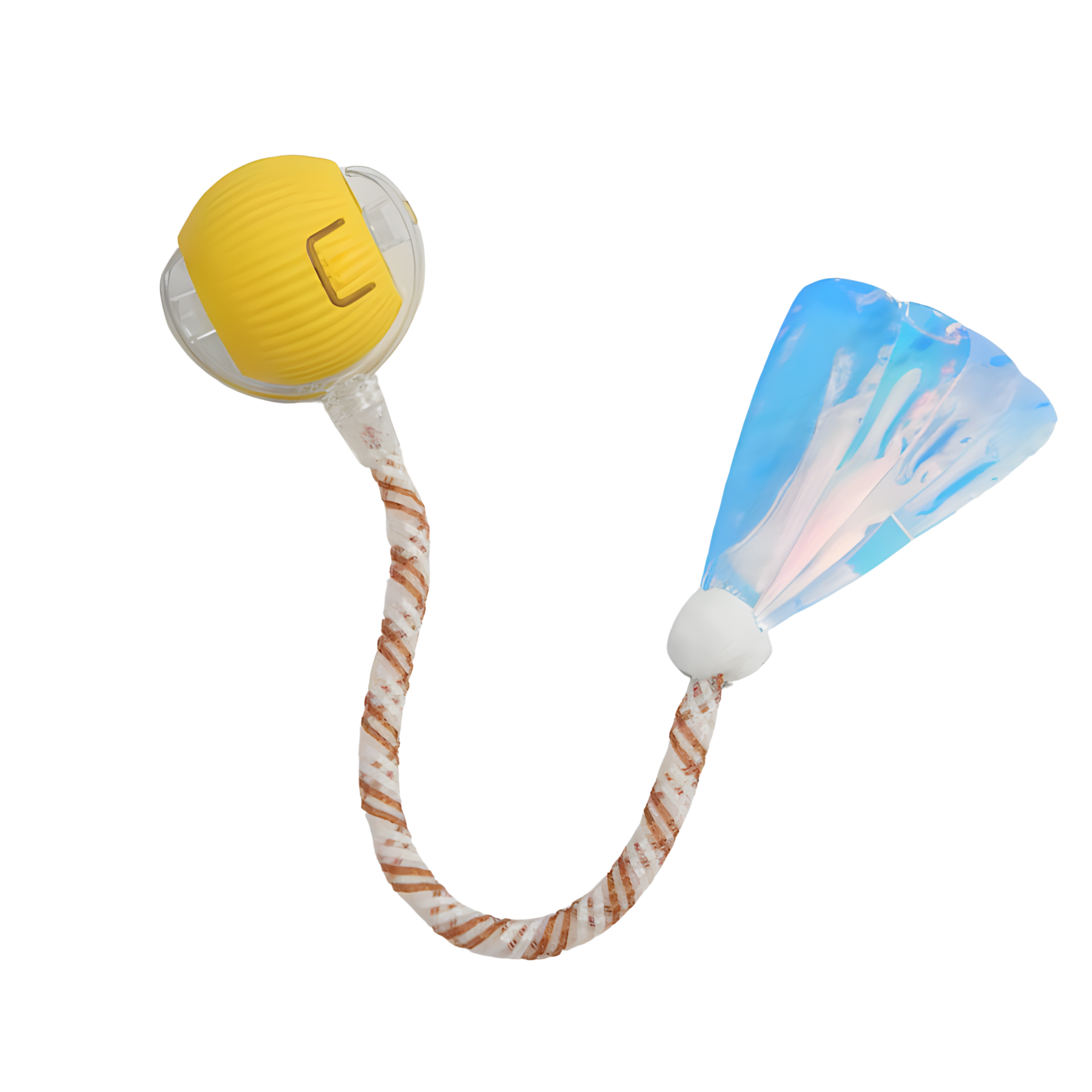 Piłka czerwona i żółta